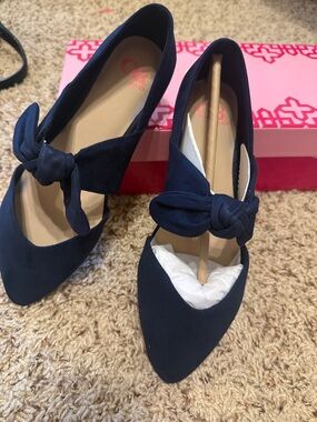 NEW GB Girls Navy Blue Dress Shoes Size 3  Girls